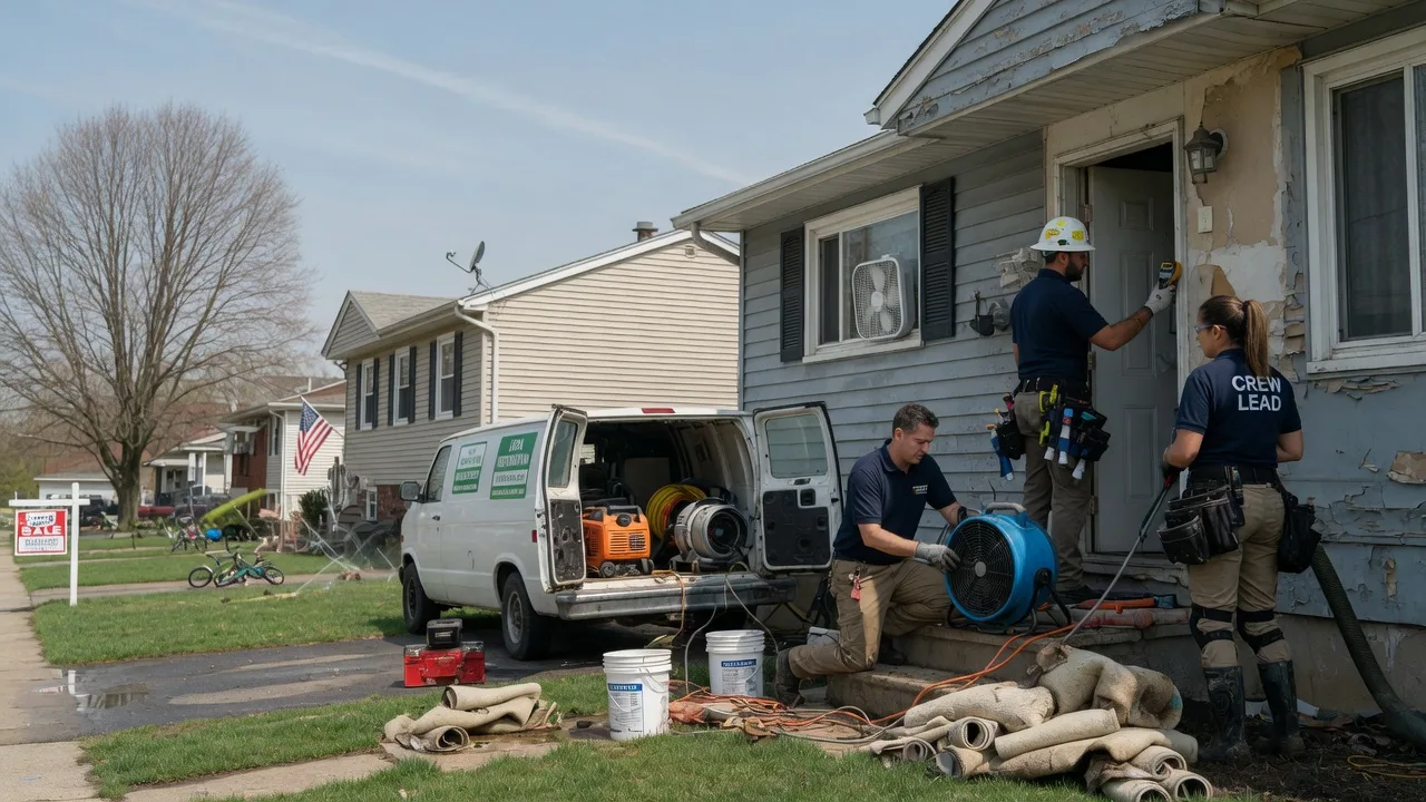Flood Cleanup in Marysville, CA near me